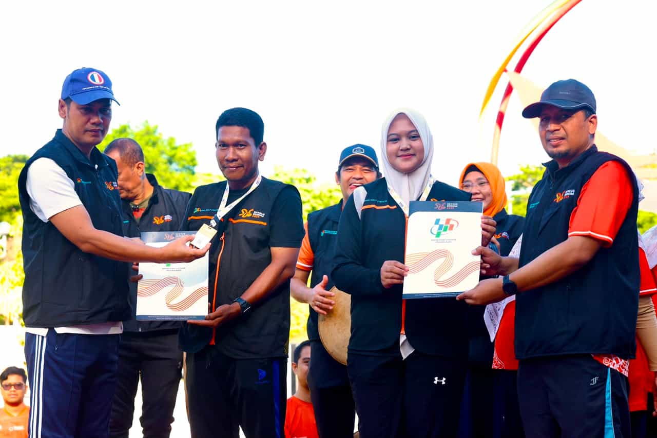 Sekda Aceh Ikut Senam Bersama, Perkuat Kebersamaan dan Sosialisasikan Sensus Ekonomi 2026