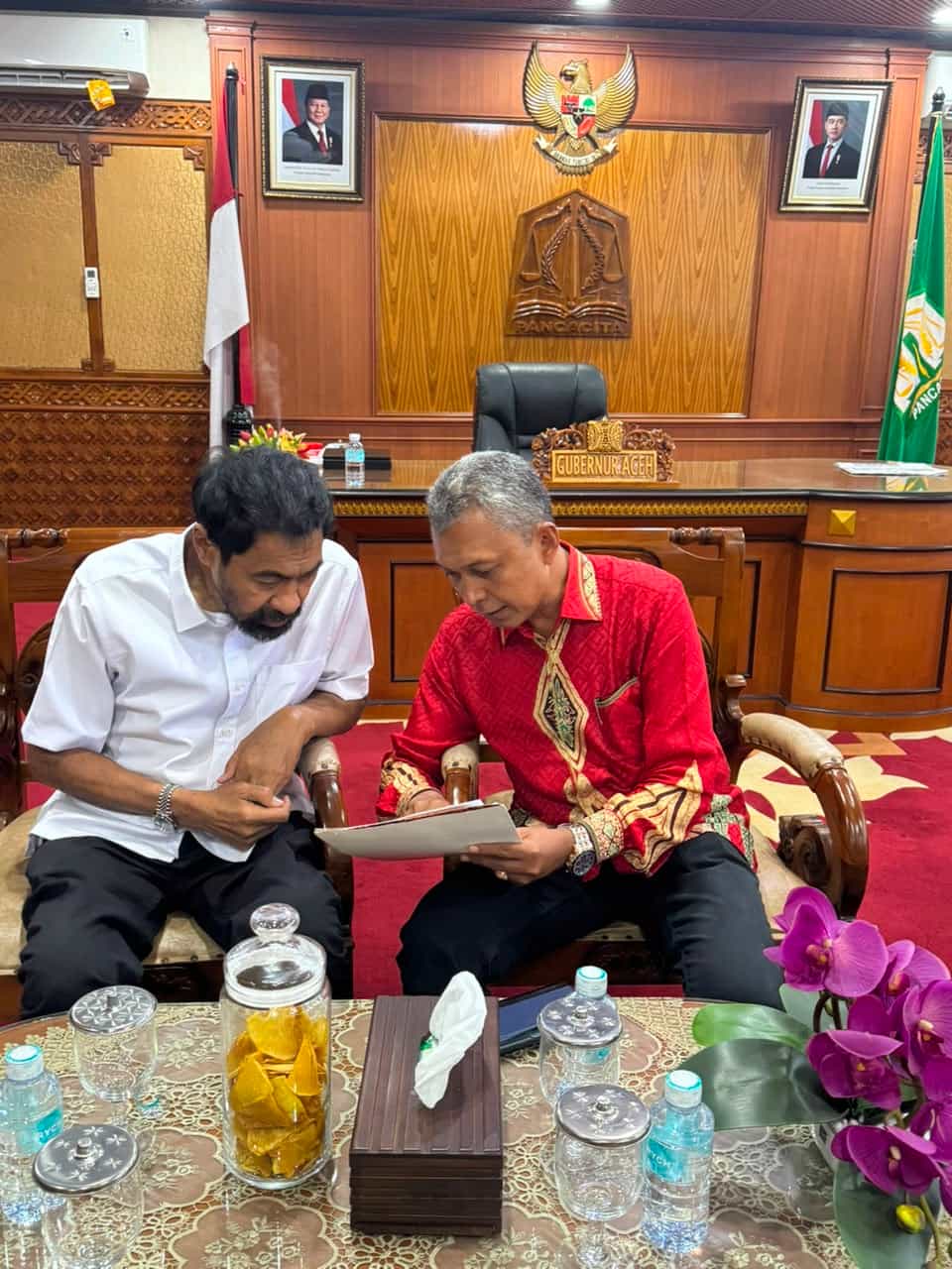Kucuran Dana Rp2,5 Triliun dari Kementan, Mualem Instruksikan Pemulihan Sawah dan Kebun Aceh Dikebut Tuntas