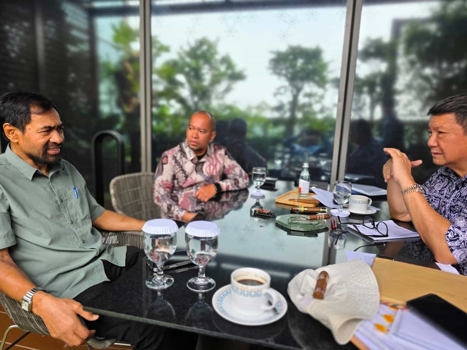 Mualem Temui Hashim Djojohadikusumo, Desak Hilirisasi Blok Andaman untuk Kesejahteraan Aceh