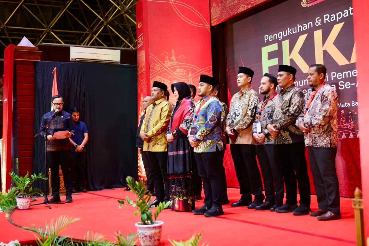 Wamendagri Kukuhkan DPP FKKA 2025–2030, Wagub Aceh Titip Tiga Isu Strategis Daerah