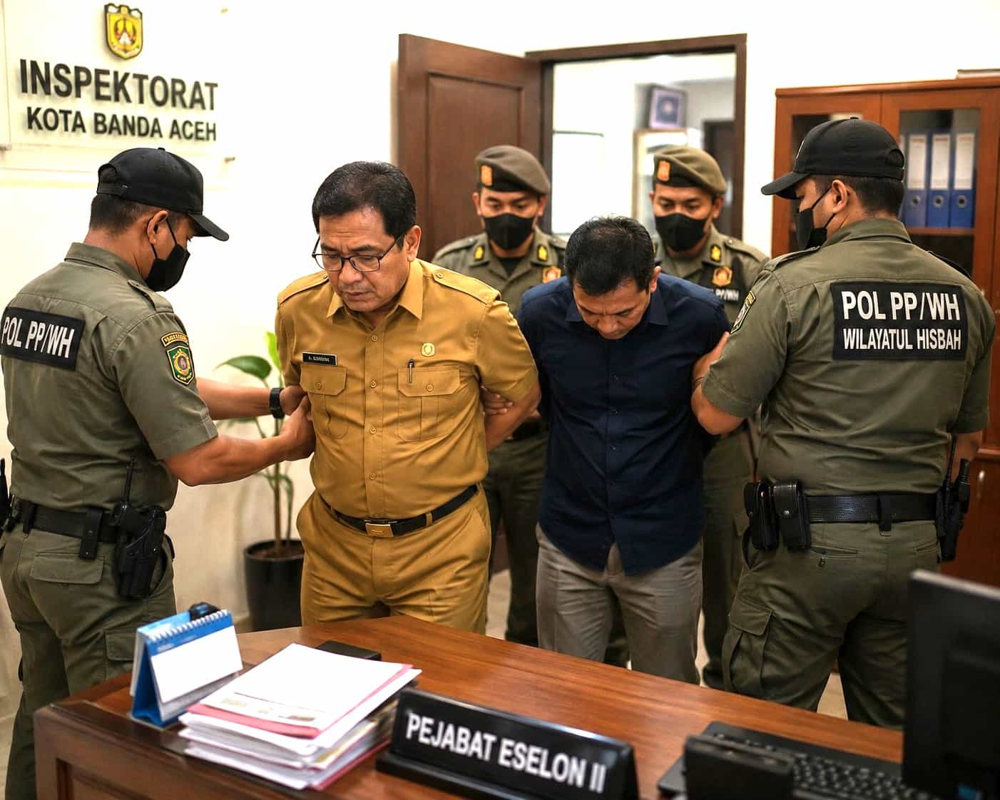 Pejabat Eselon II Pemko Banda Aceh Diamankan Satpol PP-WH, Illiza: Penegakan Hukum Tidak Tebang Pilih