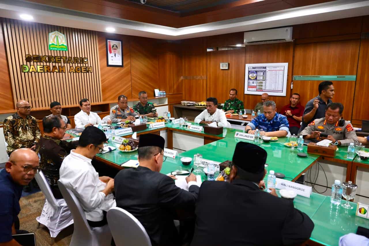 Buntut Kerusuhan Hari Damai Aceh, Forkopimda Gelar Rapat Darurat Hasilkan 6 Rekomendasi