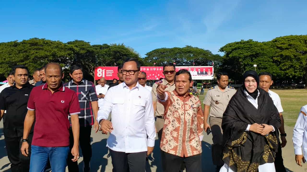 Cari Solusi Kejelasan Status Blang Padang, Wagub Aceh dan Wamendagri Tinjau Langsung Lokasi