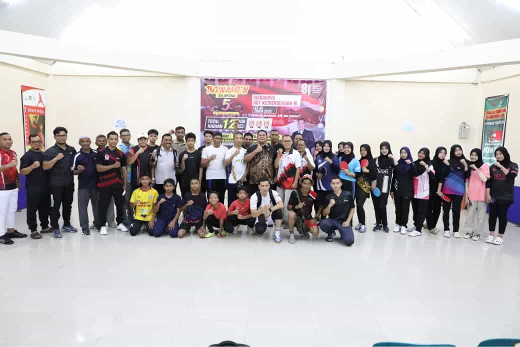 Semarakkan HUT RI ke-81, Turnamen Silapong 5 Sukses Digelar dan Siap Jadi Agenda Tahunan