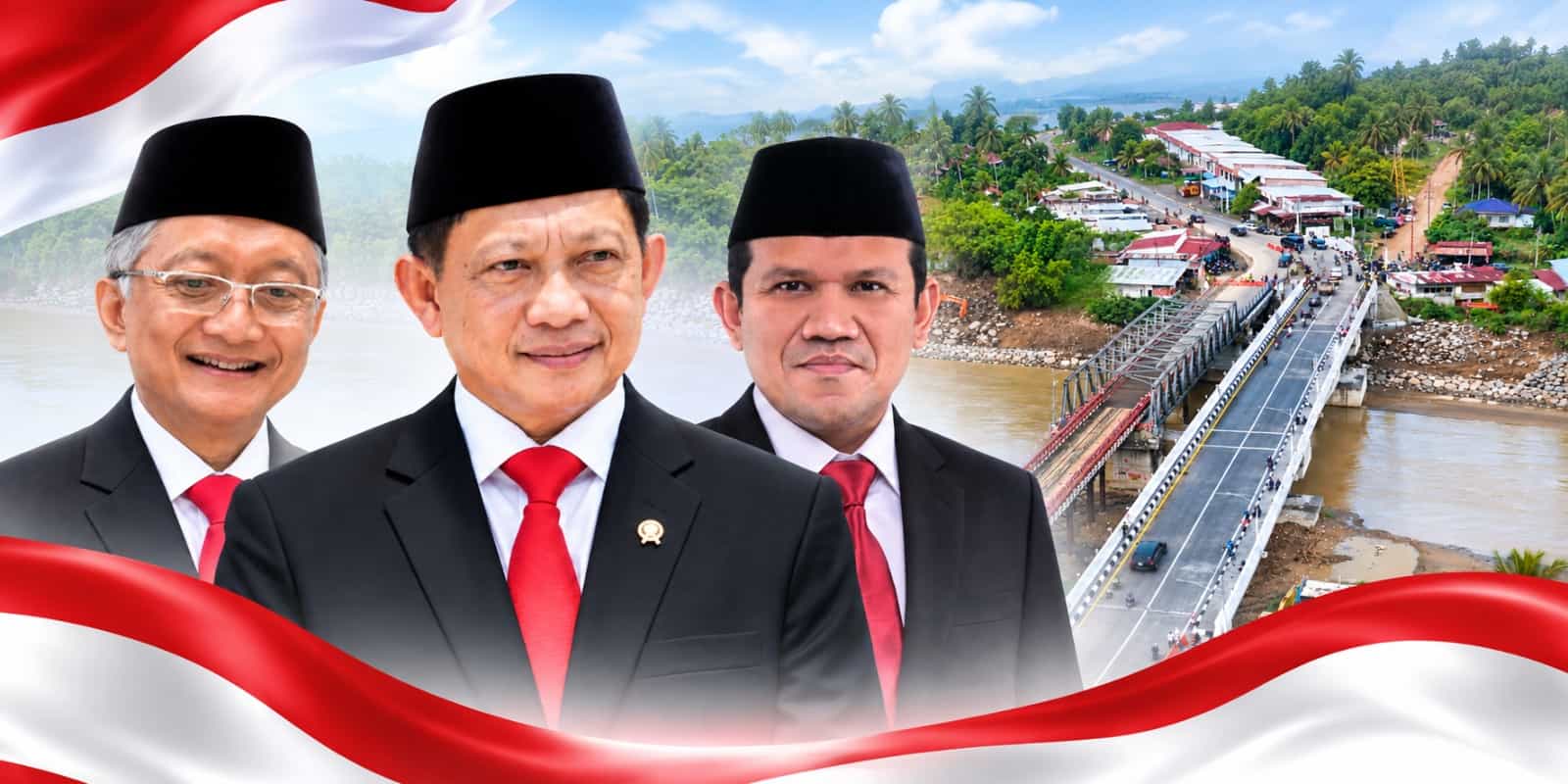 Jembatan Krueng Tingkeum Kutablang Beroperasi Kembali, Pemprov Aceh Apresiasi Satgas PRR dan Kementerian PU