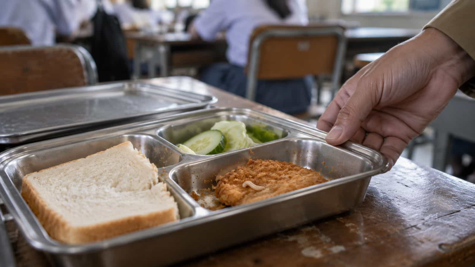 Menu MBG SMAN 1 Tapaktuan Diduga Bercacing, Sekolah Kembalikan Makanan