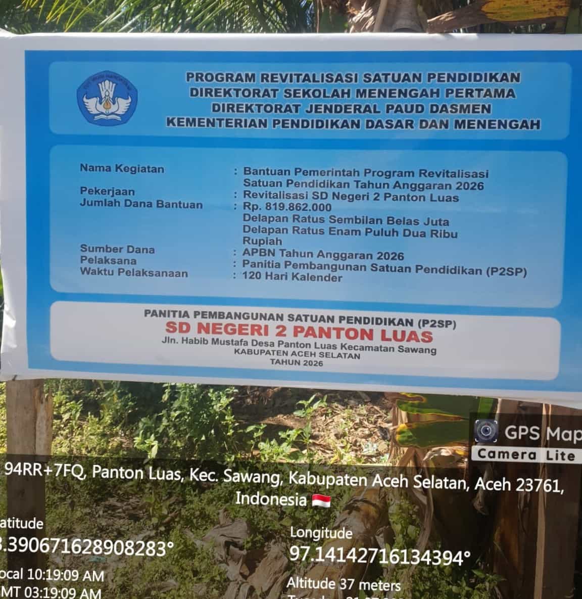 Diduga Jual Aset Bongkaran Sekolah Tanpa Prosedur, Pengelolaan Material Proyek Revitalisasi SDN 2 Panton Luas Disorot