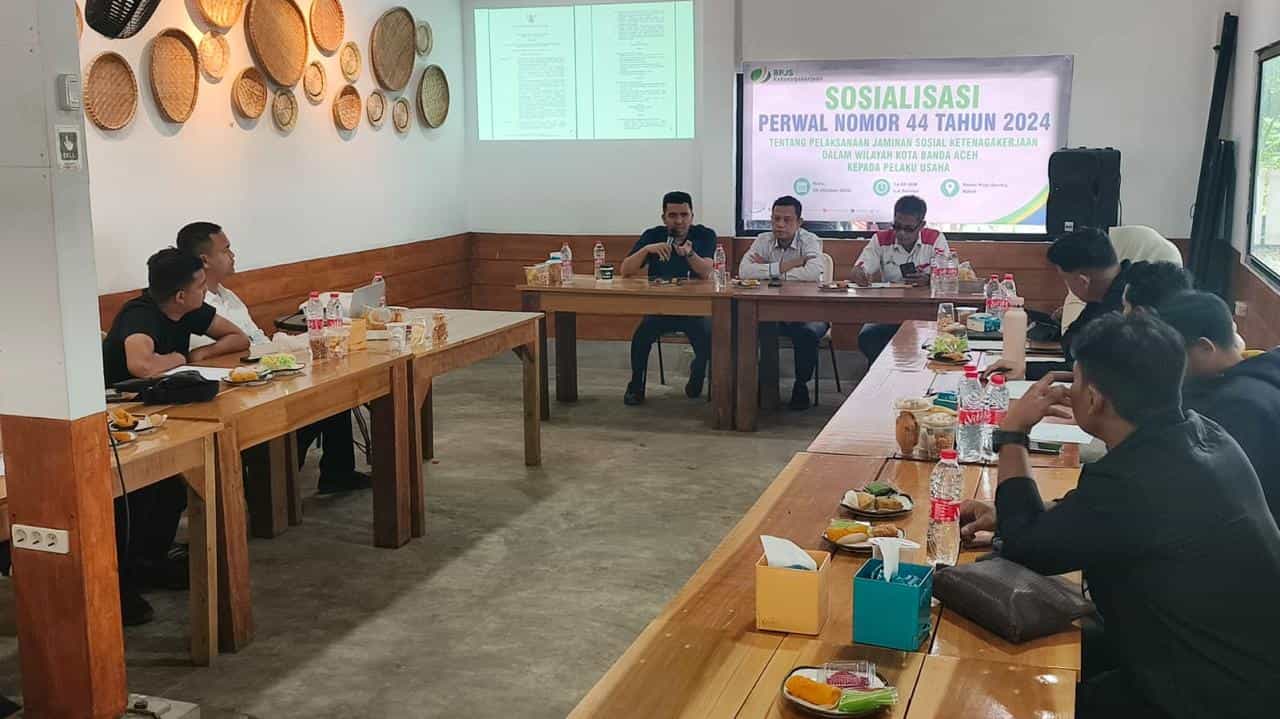 Disnaker Kota Banda Aceh menggelar sosialisasi Perwal Nomor 44 Tahun 2024