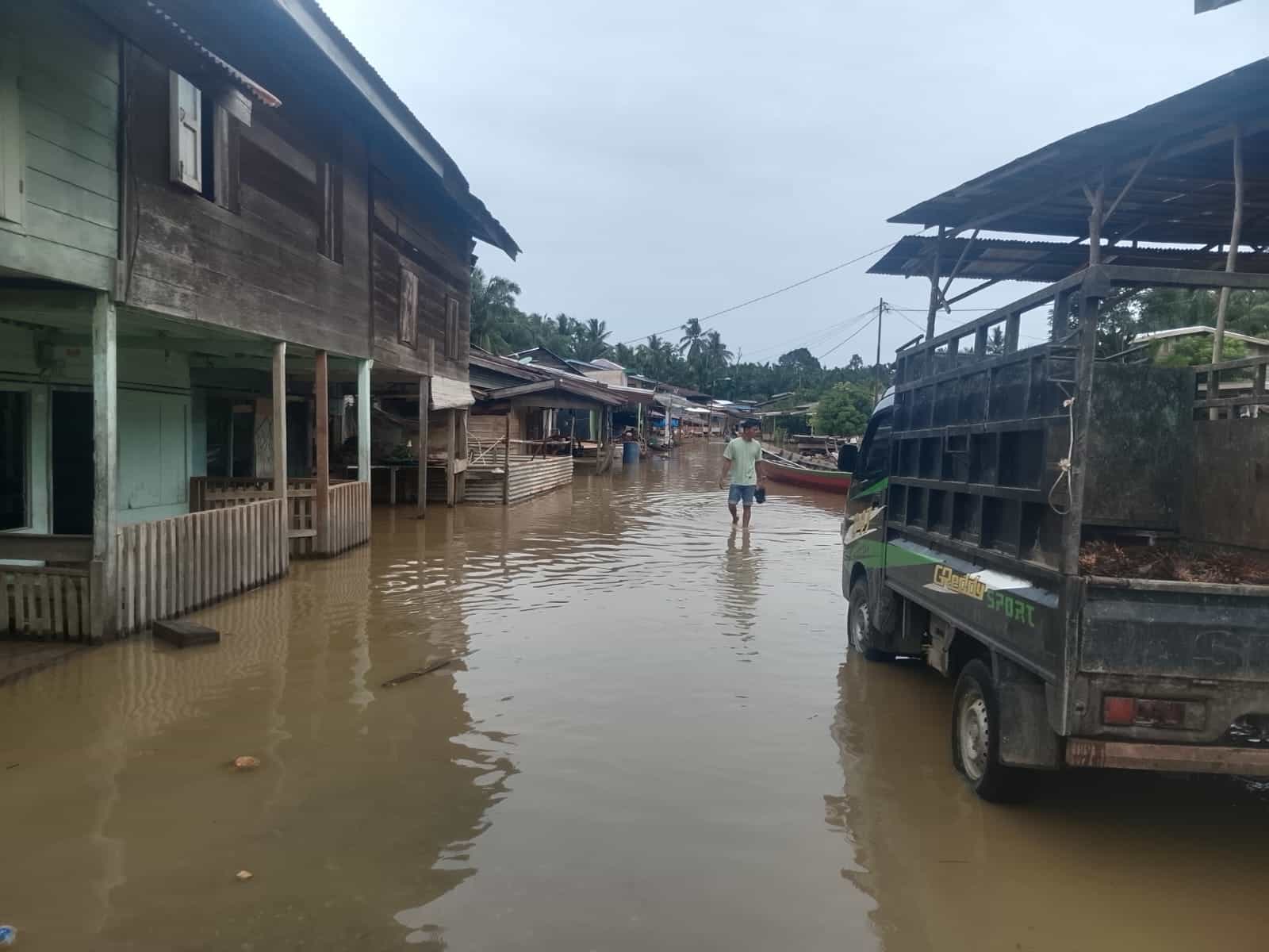 Banjir melanda permukiman warga di Kota Subulussalam, Aceh