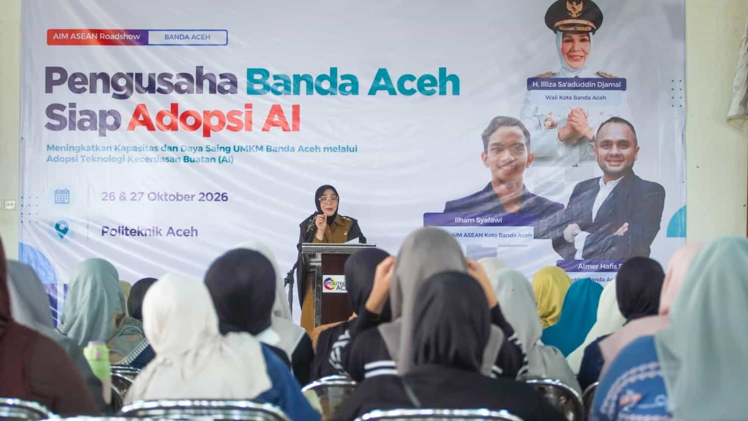 Pelatihan adopsi AI bagi 400 UMKM Banda Aceh di Politeknik Aceh