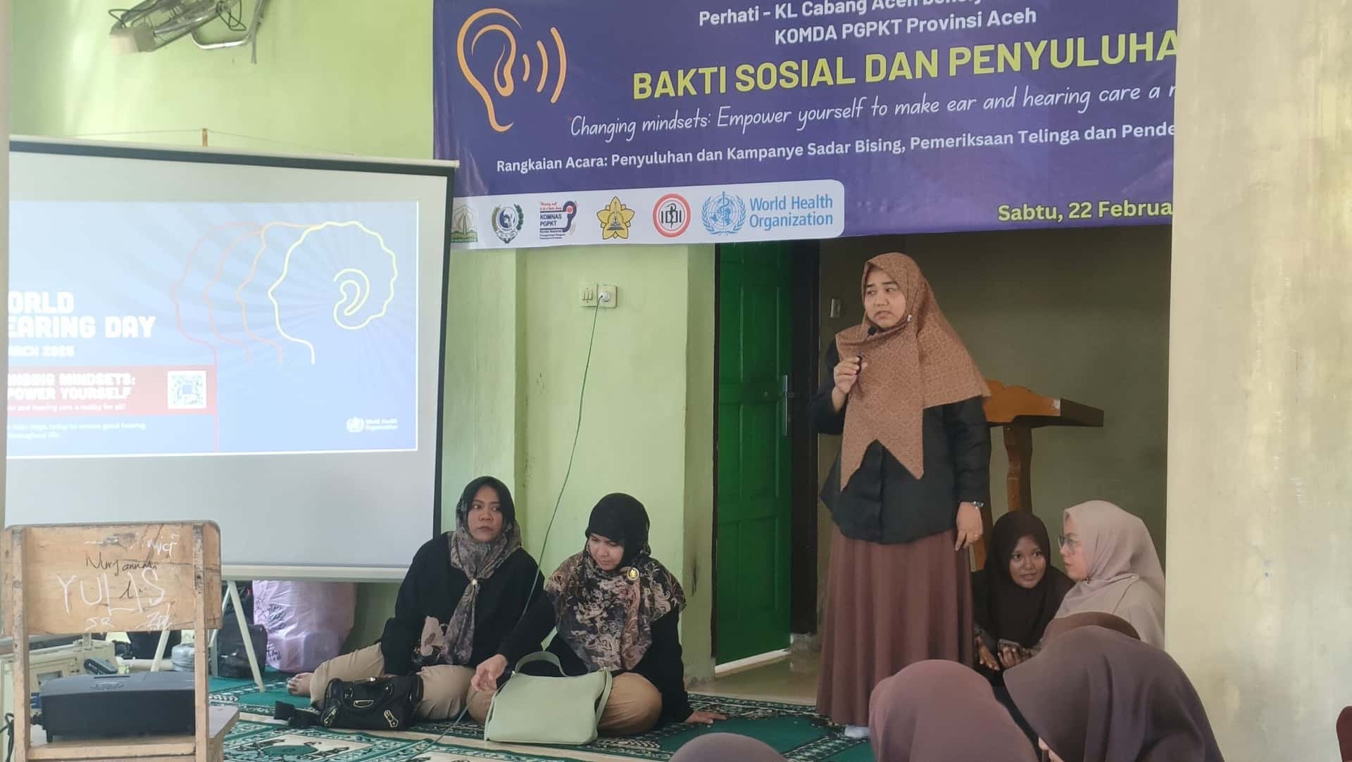 lPERHATI KL Aceh Kampanye Sadar Bising Dan Pemeriksaan Telinga
