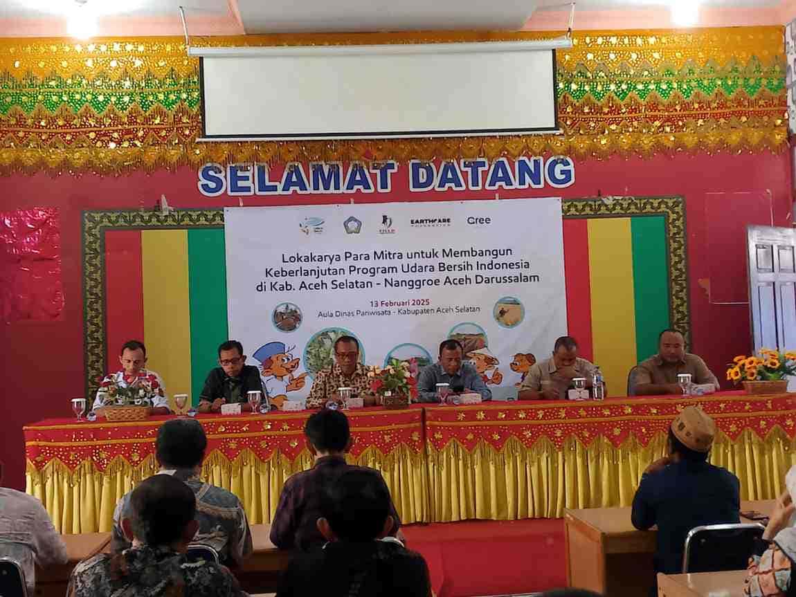 Field Indonesia Gelar Lokakarya Keberlanjutan Program Udara Bersih Di Kabupaten Aceh Selatan