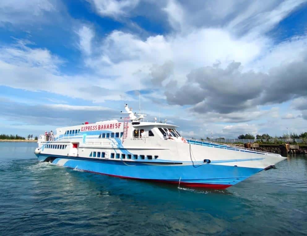 Klarifikasi Kapal Cepat Express Bahari