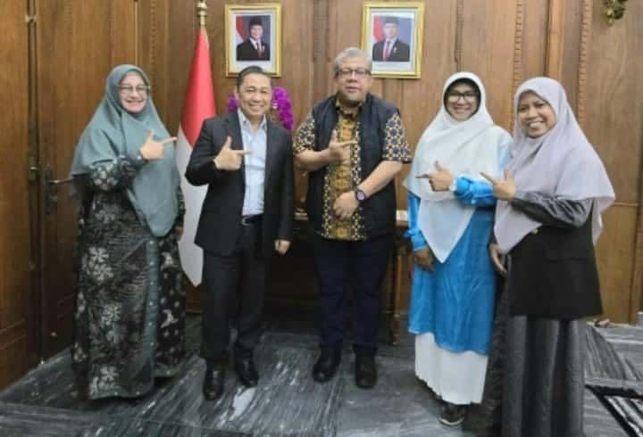 Ikuti FGD, Ketua DPD Gelora Aceh Selatan Temui Ketum Anis Matta