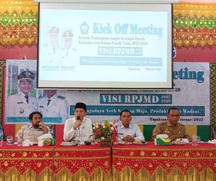Apa Kabar RPJMK  Aceh Selatan 2025-2029?