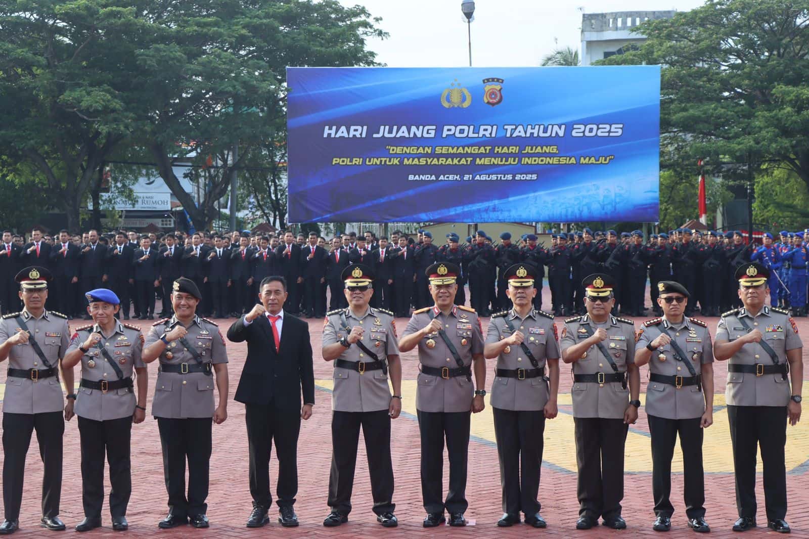 Polda Aceh Gelar Upacara Hari Juang Polri 2025