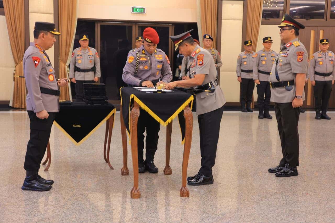Brigjen Pol Marzuki Ali Basyah Dilantik sebagai Kapolda Aceh