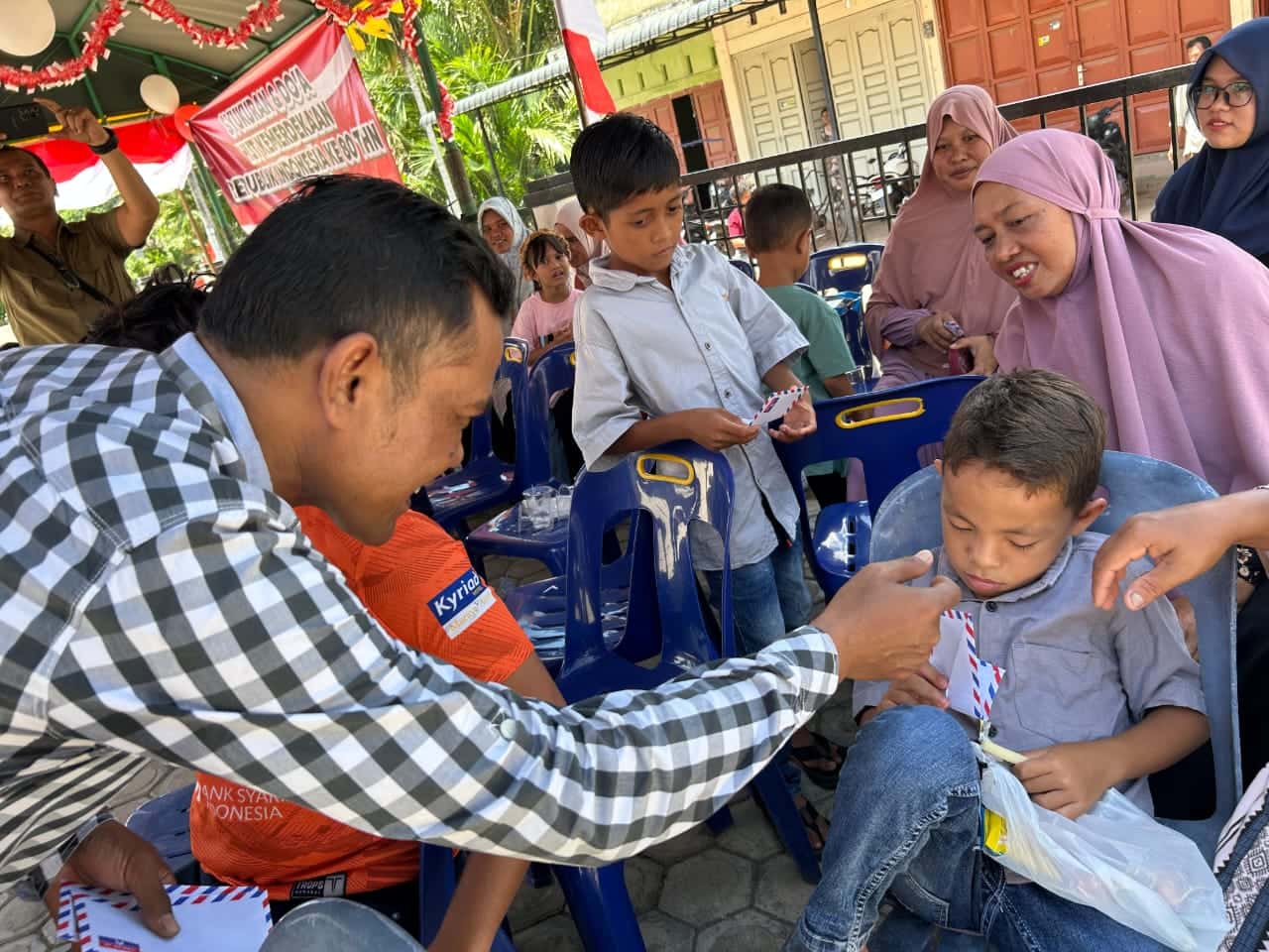 Peringati HUT ke-80 Kemerdekaan RI, Eks Kombatan Aceh Rayeuk Gelar Syukuran dan Doa Bersama