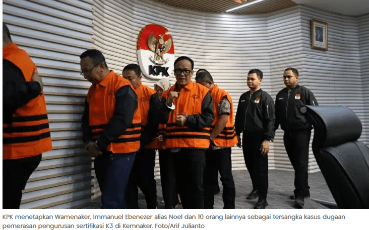Wamenaker Jadi Tersangka KPK dan Minta Amnesti, Publik Desak Presiden Prabowo Tolak Intervensi Politik