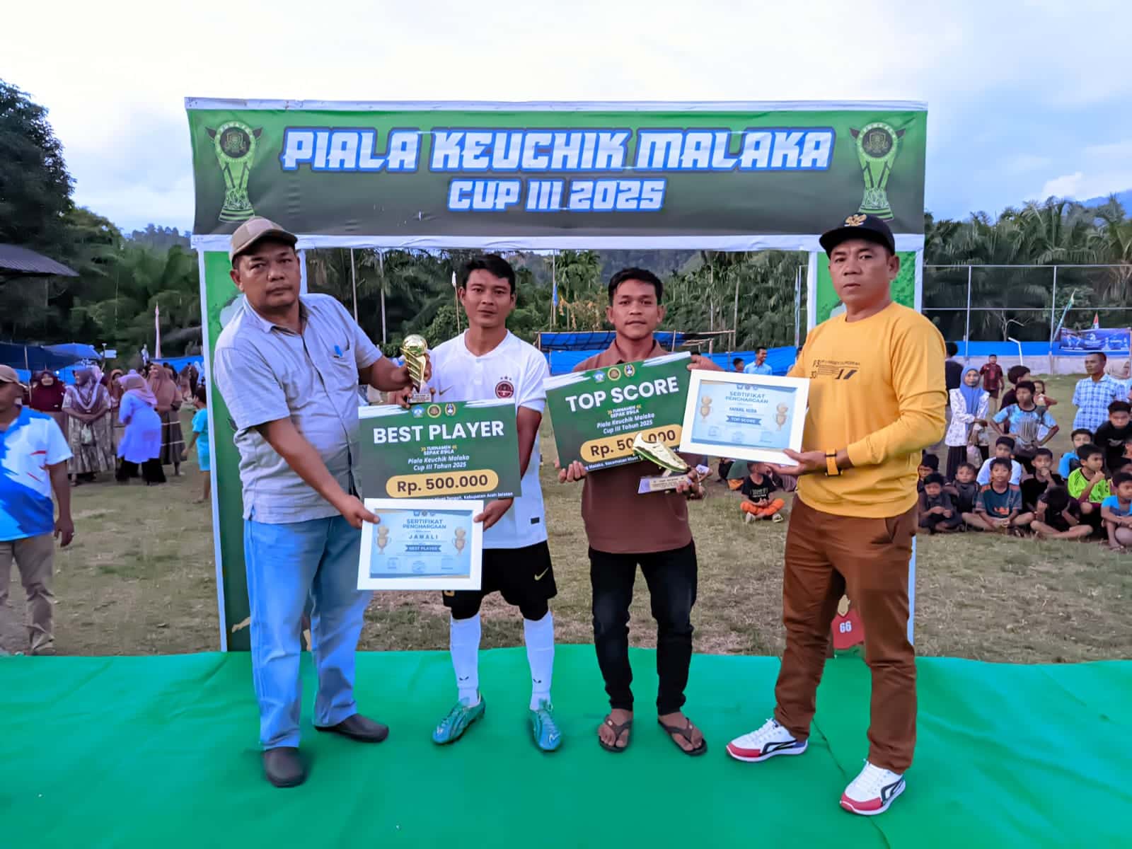 Piala Keuchik Malaka Cup III 2025 Resmi Ditutup, Keuchik Kamil Amal Umumkan Rencana Perluasan Turnamen