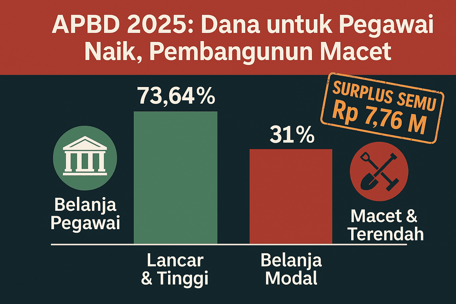 Serapan Belanja Modal Aceh Singkil Macet 31%, FORMAKI: Ini Rapor Merah Pemkab