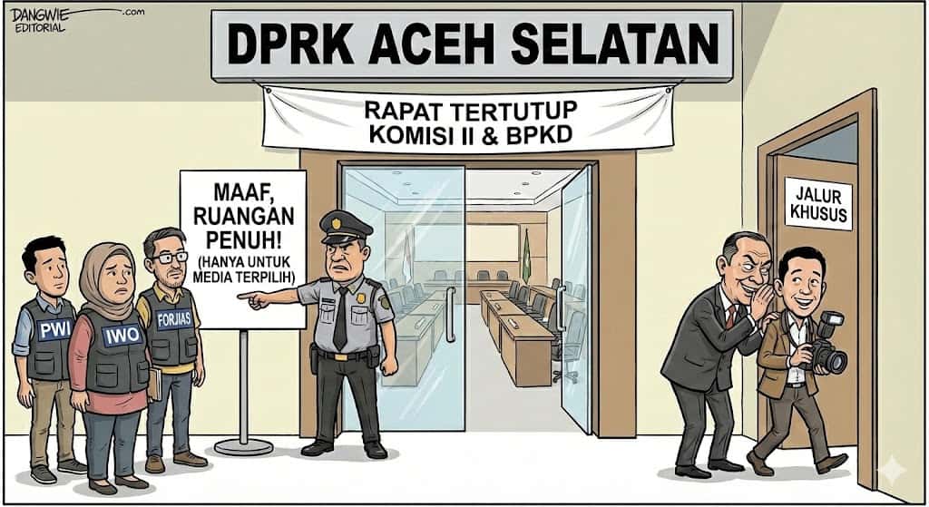 Alibi “Ruangan Sempit” DPRK Terpatahkan: Kenapa Abaikan PWI, FORJIAS, dan IWO untuk Kirim Perwakilan?