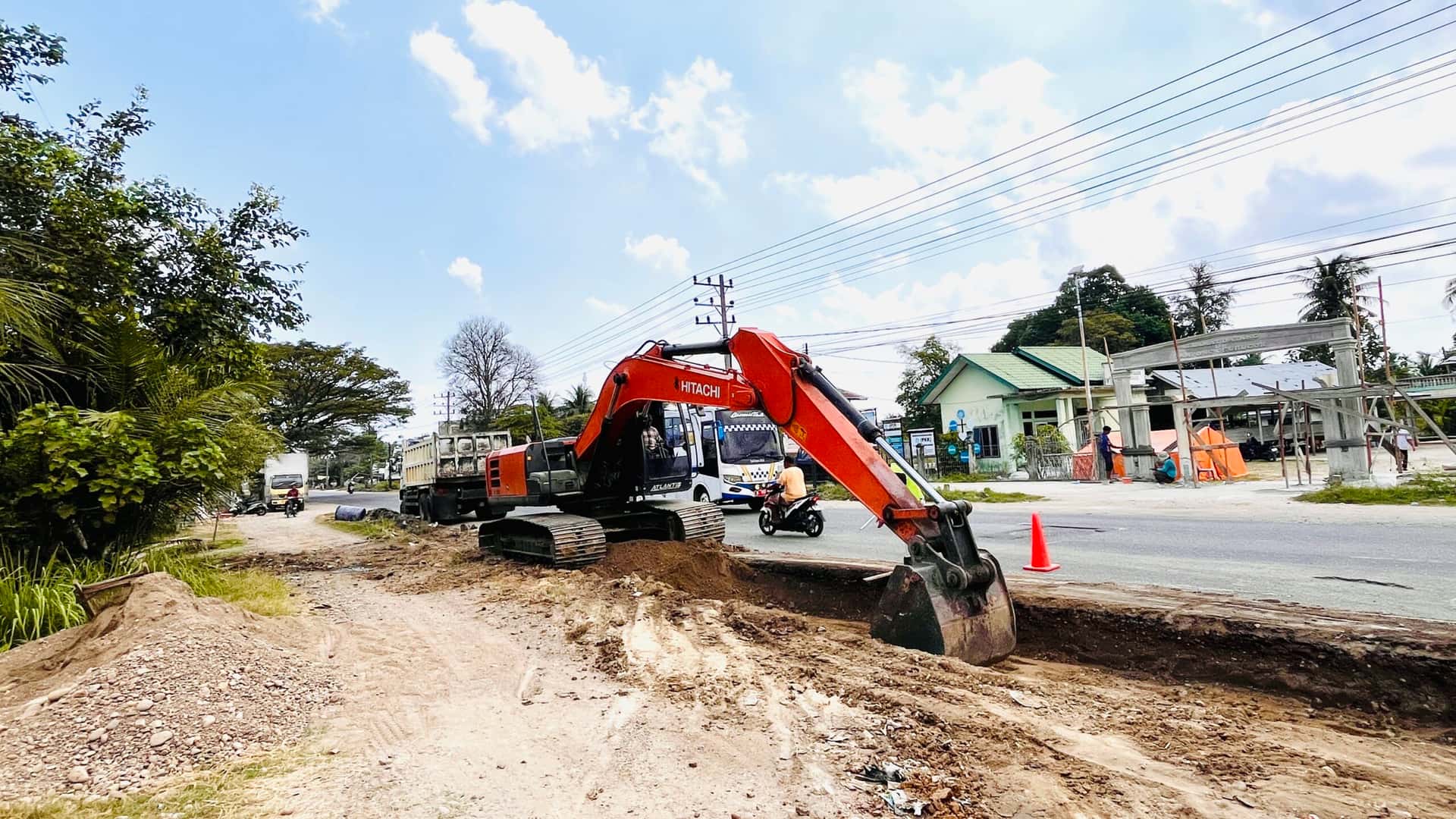 Proyek Jalan Nasional 90 KM Dimulai, Gandapura Bireuen Masuk Tahap Pelebaran Segmen I