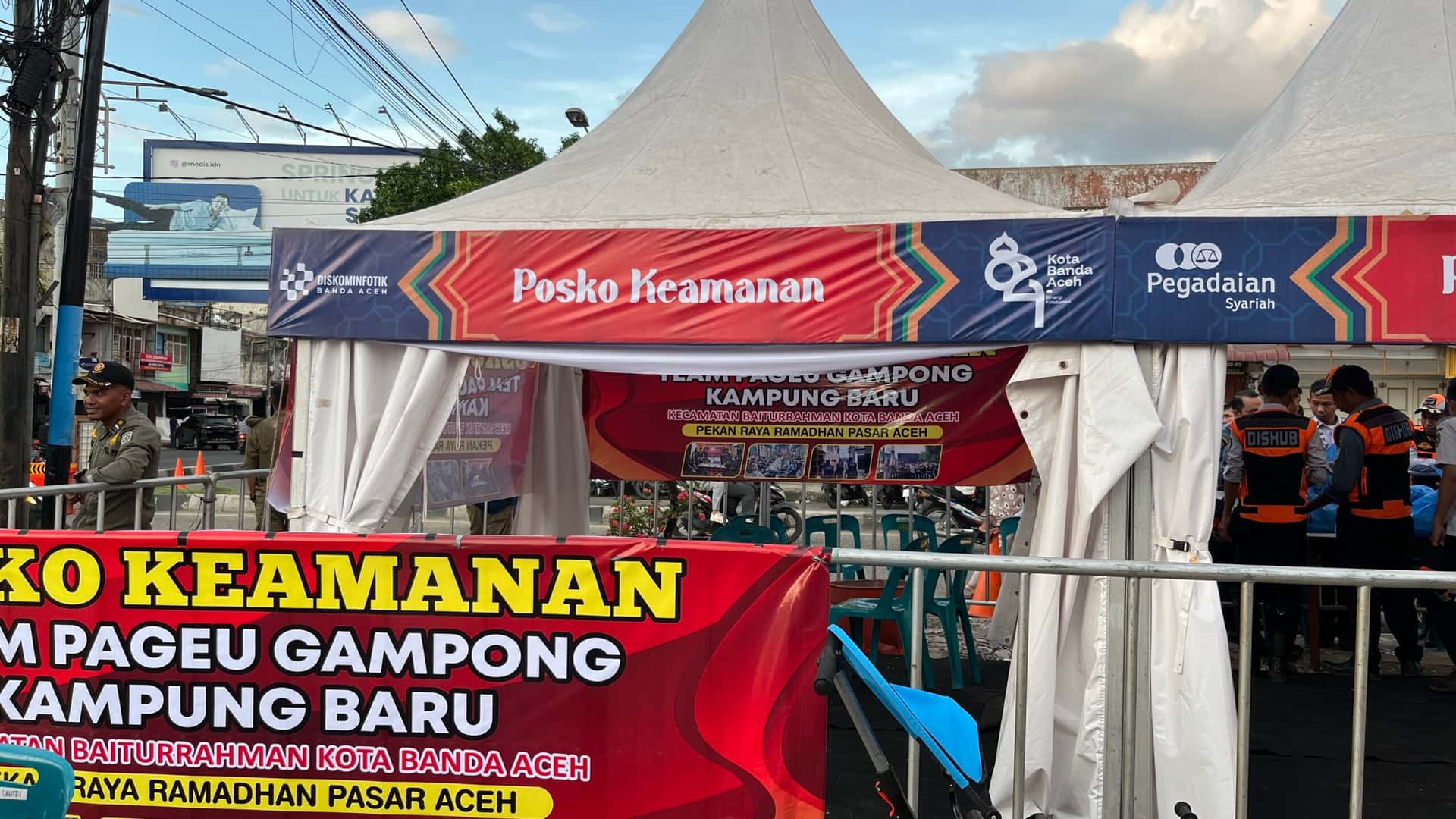 Peukan Raya Ramadhan Banda Aceh Sediakan Tiga Posko Utama Demi Keamanan dan Kenyamanan Pengunjung