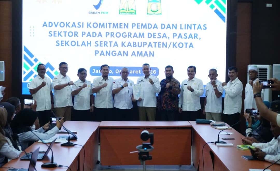 BBPOM dan Pemkab Aceh Besar Perkuat Tim Koordinasi, Cegah Peredaran Pangan Berbahaya
