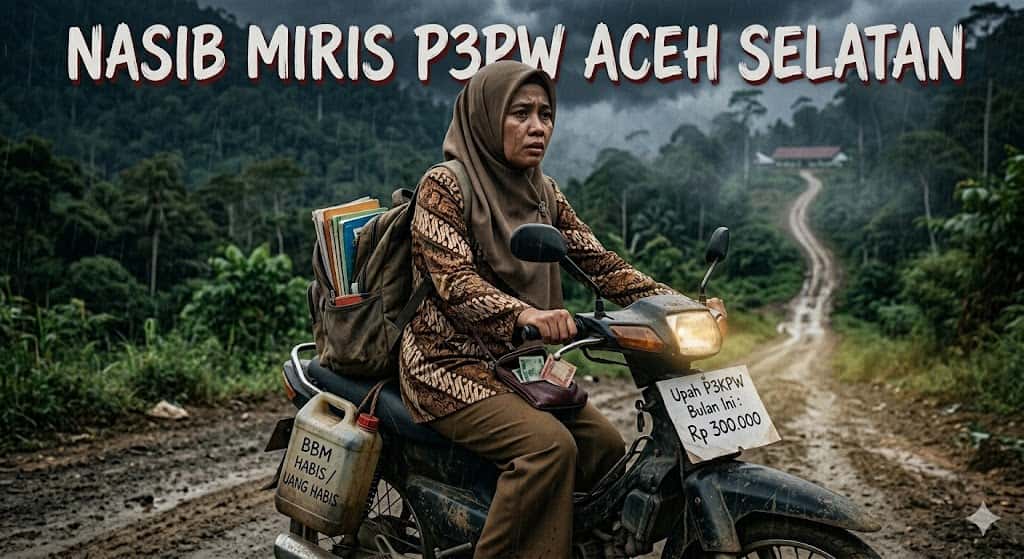 Di Aceh Selatan Upah 1.263 Guru P3KPW Rp300 Ribu/Bulan, Solusinya Tempatkan di Kecamatan Domisili
