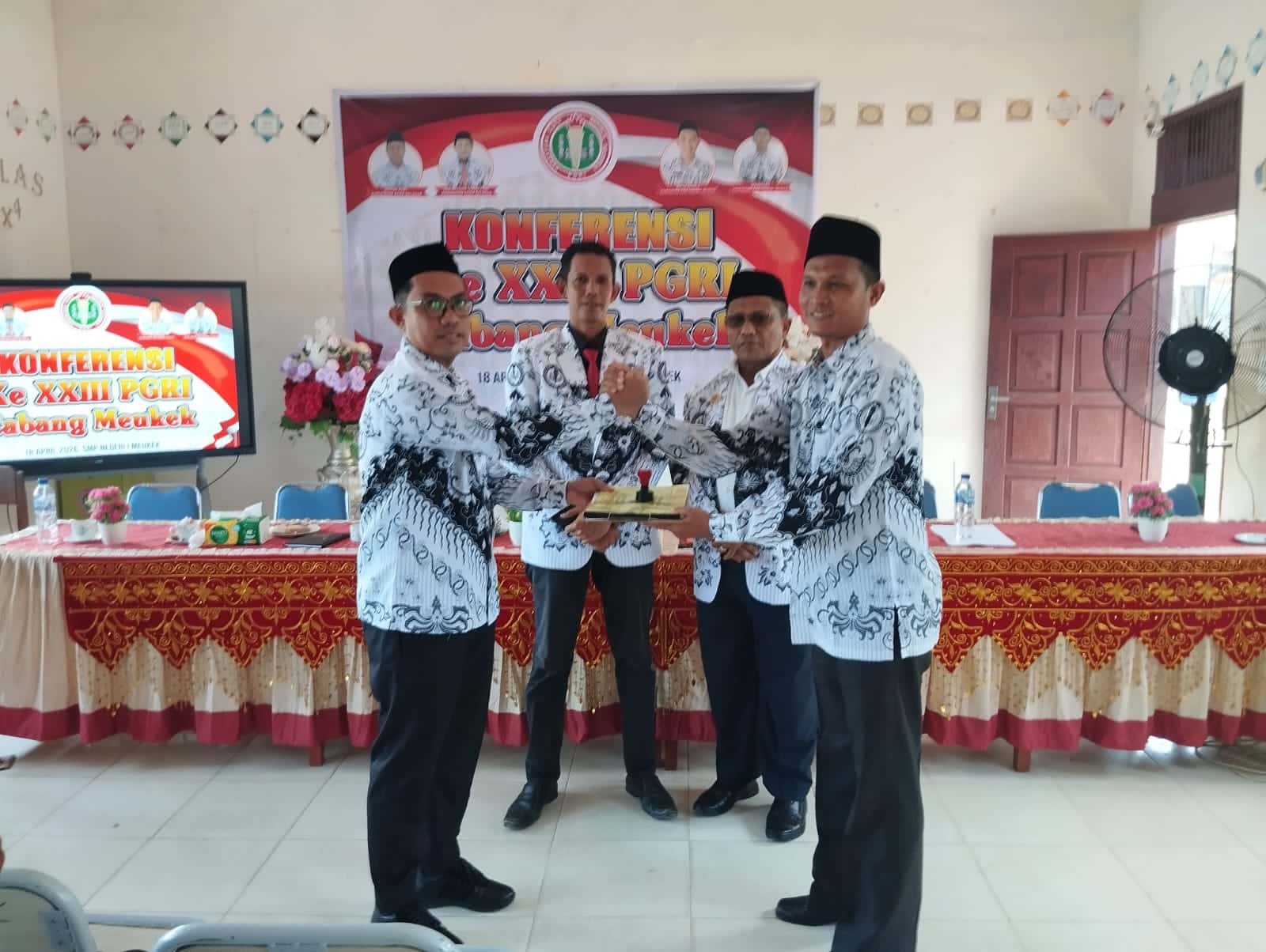 Heriyanda Fetra Terpilih Secara Aklamasi Pimpin PGRI Cabang Meukek