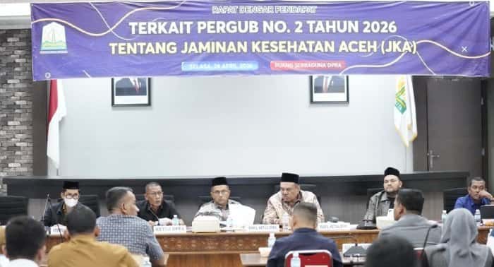 Polemik Pergub JKA, Ketua DPRA: Ini Pelanggaran Norma Hukum dan Tata Kelola Pemerintahan