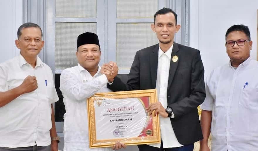 Kabupaten Bireuen Pertahankan Predikat Informatif, Skor KIP Meningkat