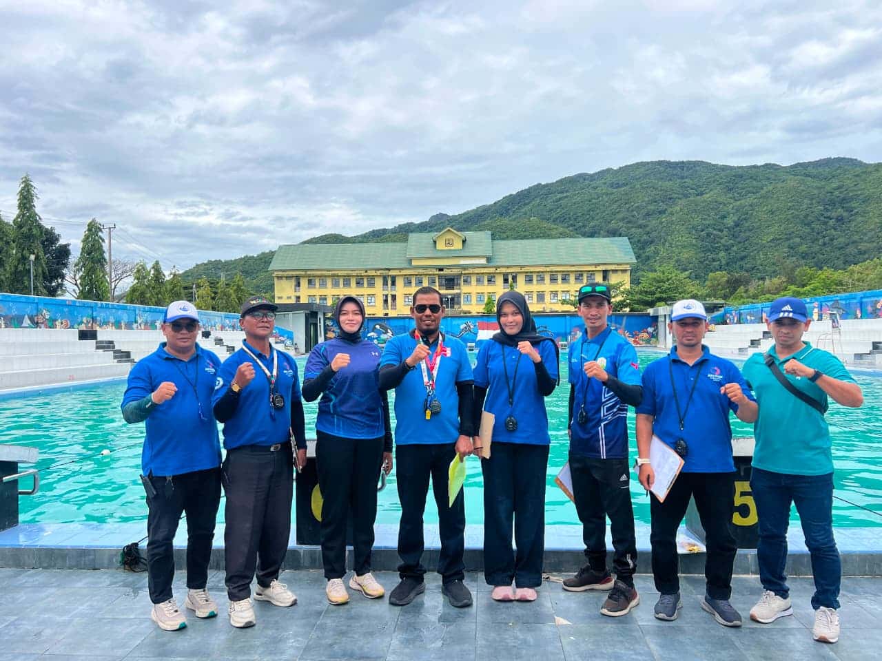 Kesiapan Juri dan Wasit Akuatik Banda Aceh Hantarkan Seleksi O2SN Renang Sukses Besar