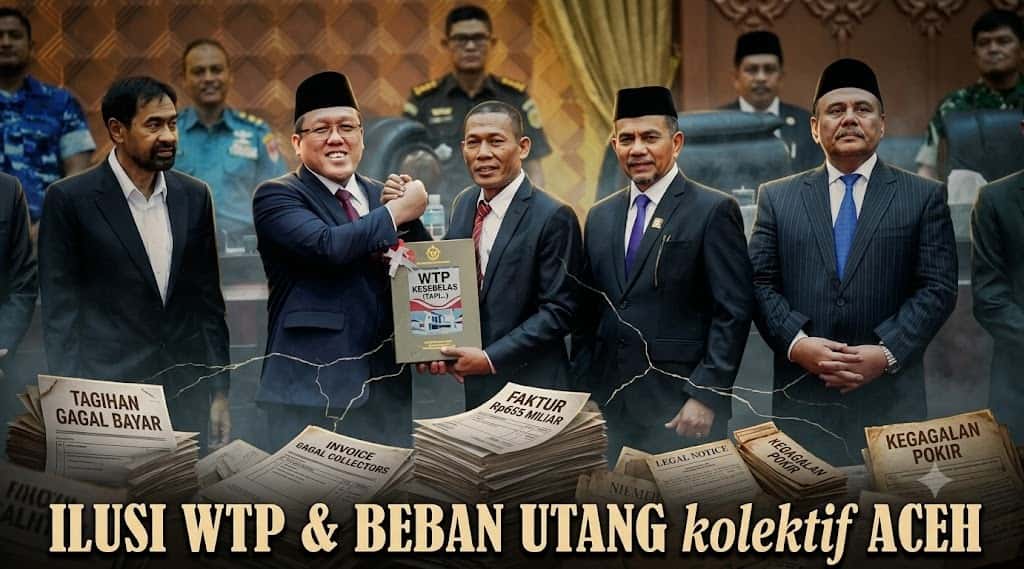 Utang Rp655 Miliar di Balik WTP: Menggugat Kegagalan Kolektif Eksekutif dan Mandulnya Pengawasan Legislatif