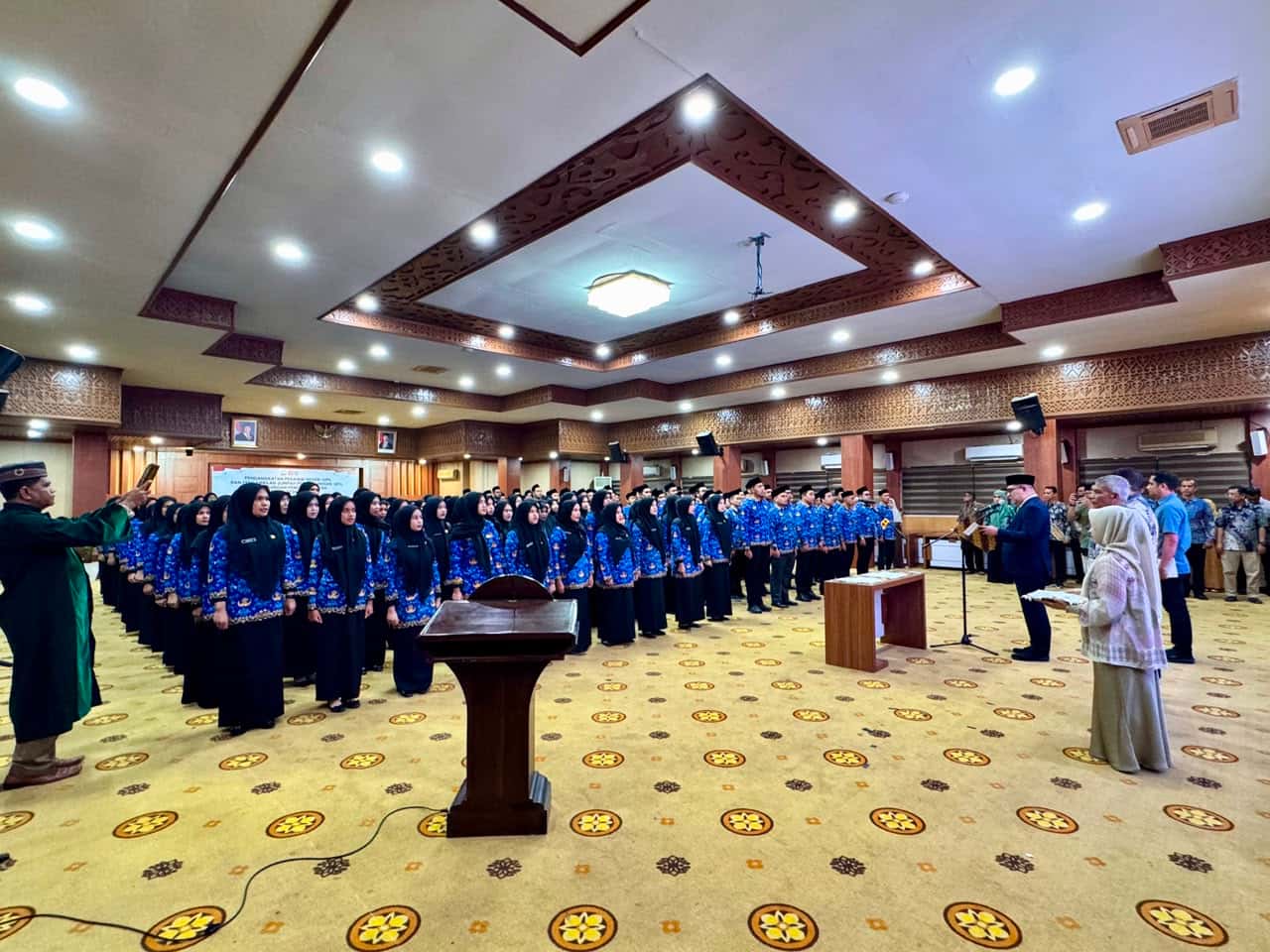 Lolos Seleksi Ketat, 228 PNS Baru Pemerintah Aceh Resmi Diangkat dan Disebar ke 22 SKPA