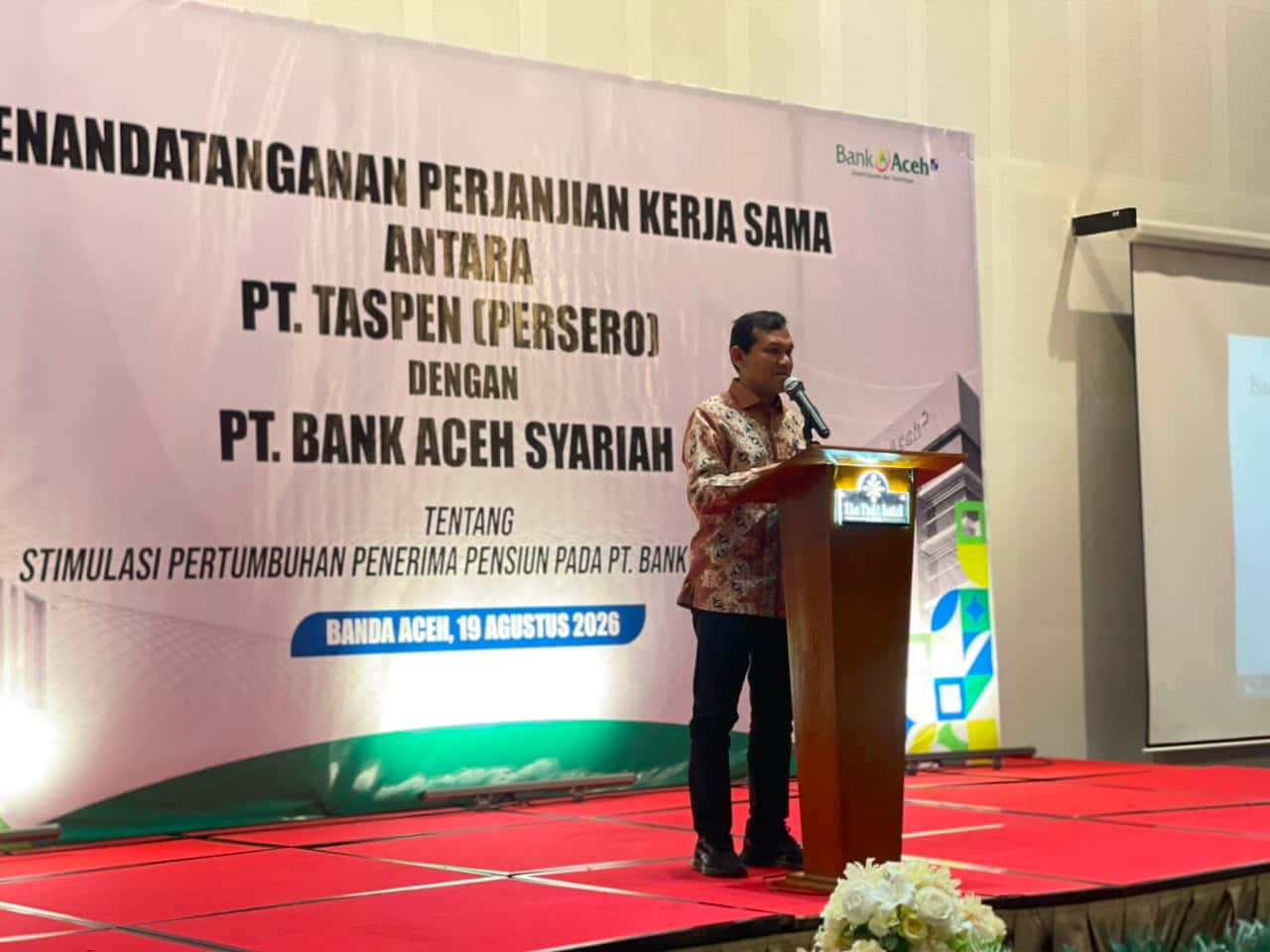 Dukung Syariat Islam, Wagub Aceh Minta PT TASPEN Salurkan Zakat Lewat Baitul Mal