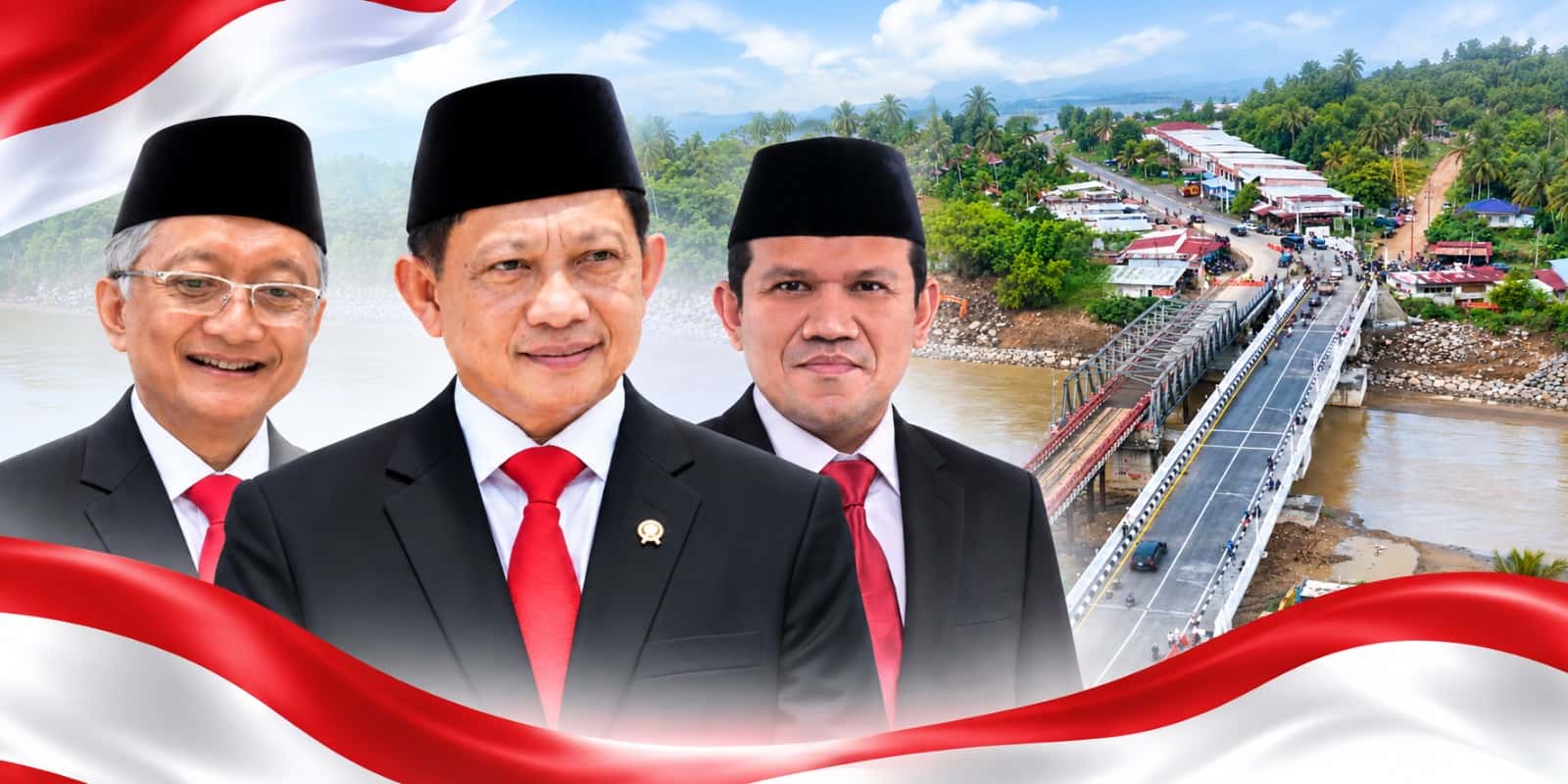 Jembatan Krueng Tingkeum Kutablang Beroperasi Kembali, Pemprov Aceh Apresiasi Satgas PRR dan Kementerian PU