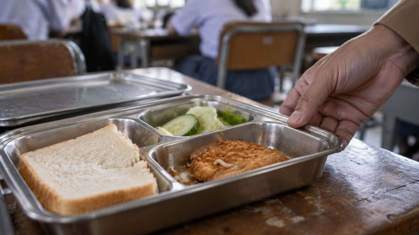 Menu MBG SMAN 1 Tapaktuan Diduga Bercacing, Sekolah Kembalikan Makanan