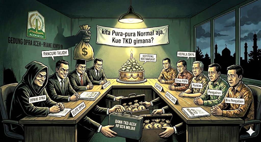 Dari Gertakan Transparansi Menjadi Rapat Normal: Publik Soroti Dugaan Kompromi Elite DPRA Terkait Dana TKD Rp 824 Miliar