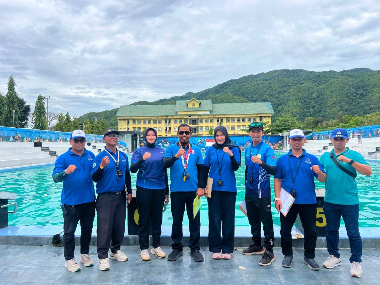 Kesiapan Juri dan Wasit Akuatik Banda Aceh Hantarkan Seleksi O2SN Renang Sukses Besar