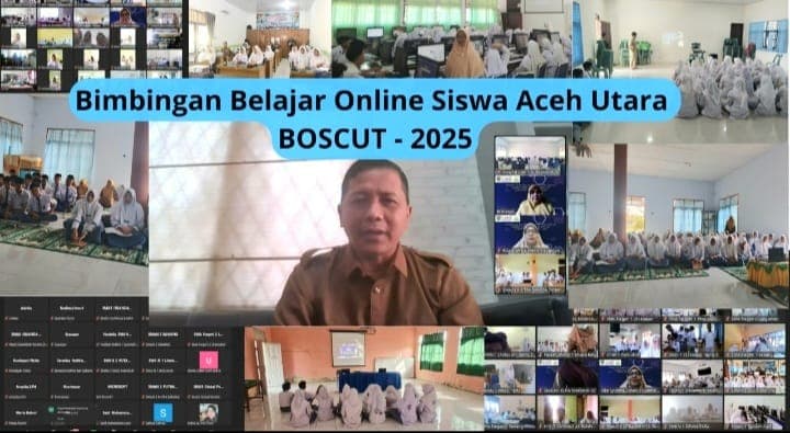 Fasiltasitasi Belajar Peserta Didik Persiapkan SNBT, Cabdisdik Aceh Utara Luncurkan Boscut