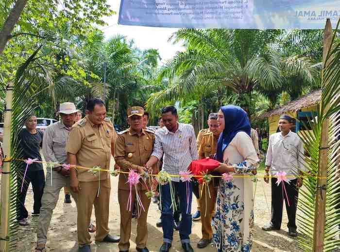 Menyala, Hari Pertama Kerja Wabup Aceh Selatan Resmikan Objek Wisata