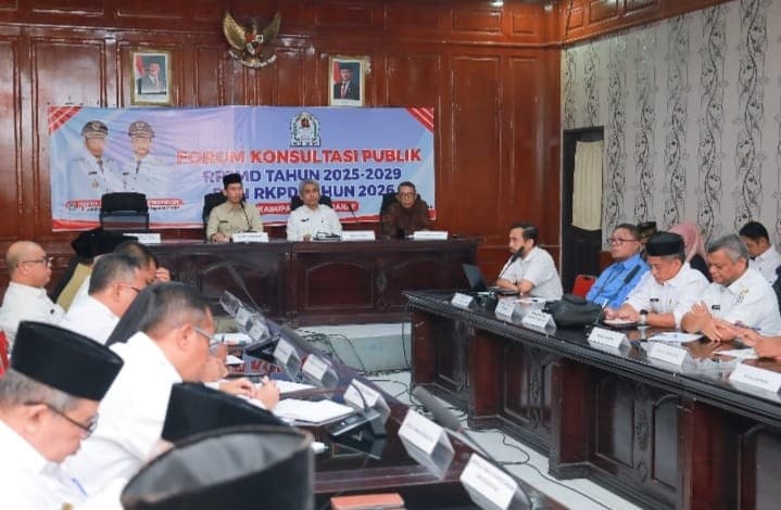 Bupati Aceh Barat Minta SKPK Penyusunan RPJMD Hari Sesuai Kebijakan Nasional