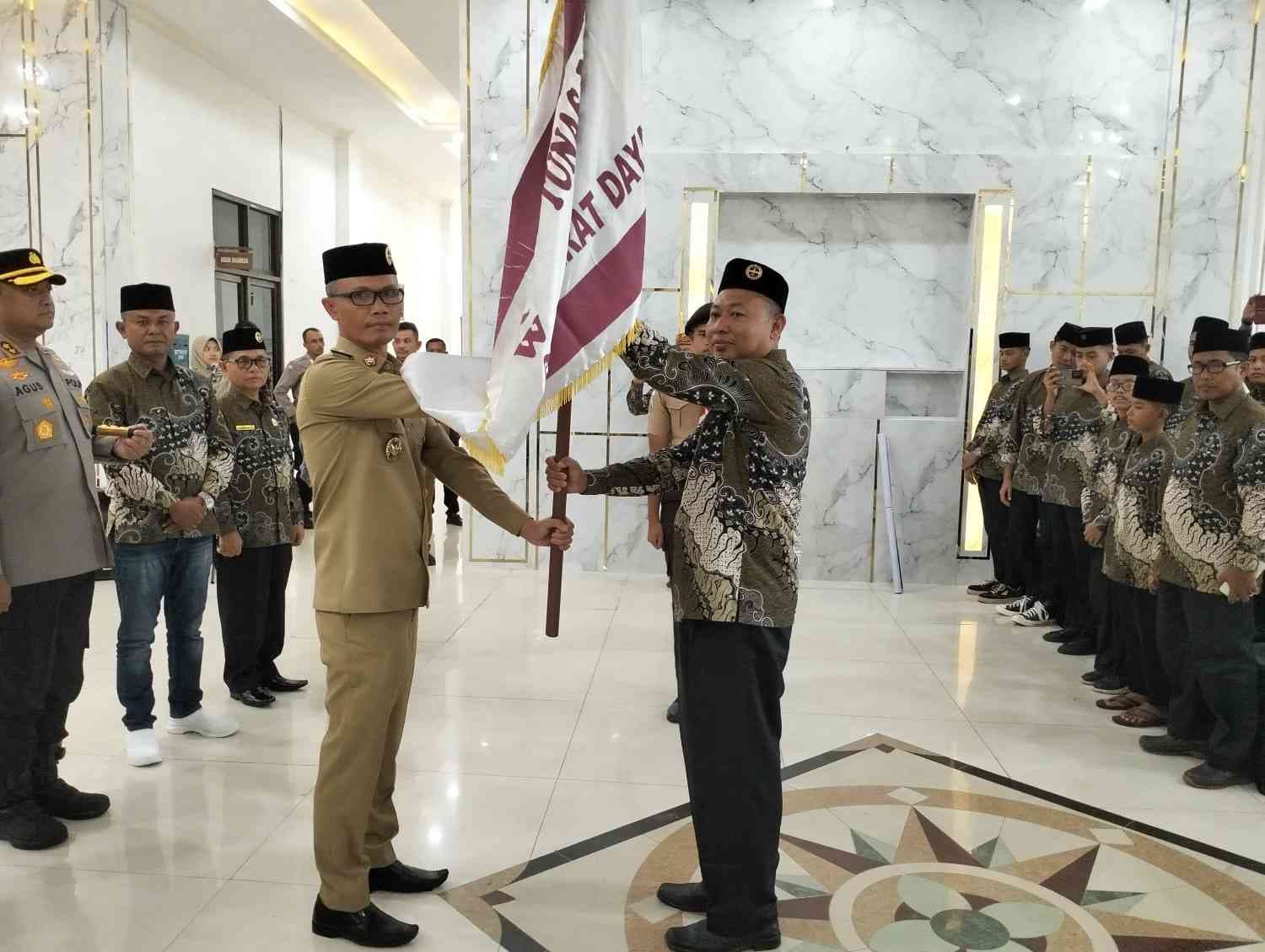 Lepas Kontingen MTR Ke-XXIV, Wabup Abdya Berpesan Bukan Sekedar Juara Lomba