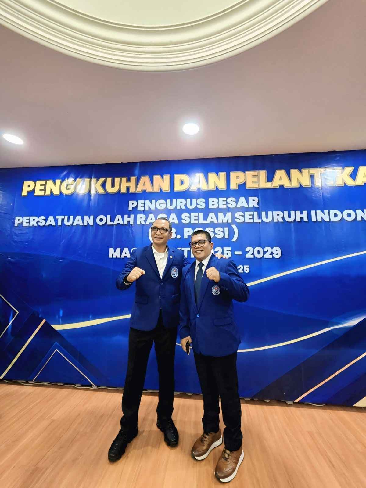 PB POSSI Dilantik, Waketum Muslim Ayub Ucap Terimakasih