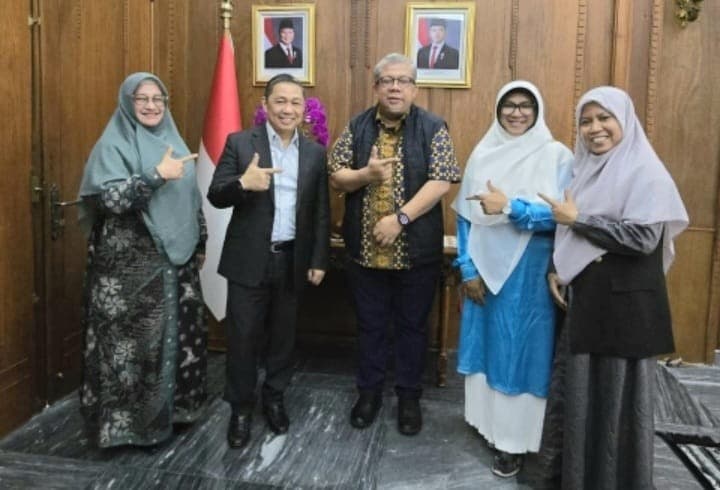 Ikuti FGD, Ketua DPD Gelora Aceh Selatan Temui Ketum Anis Matta
