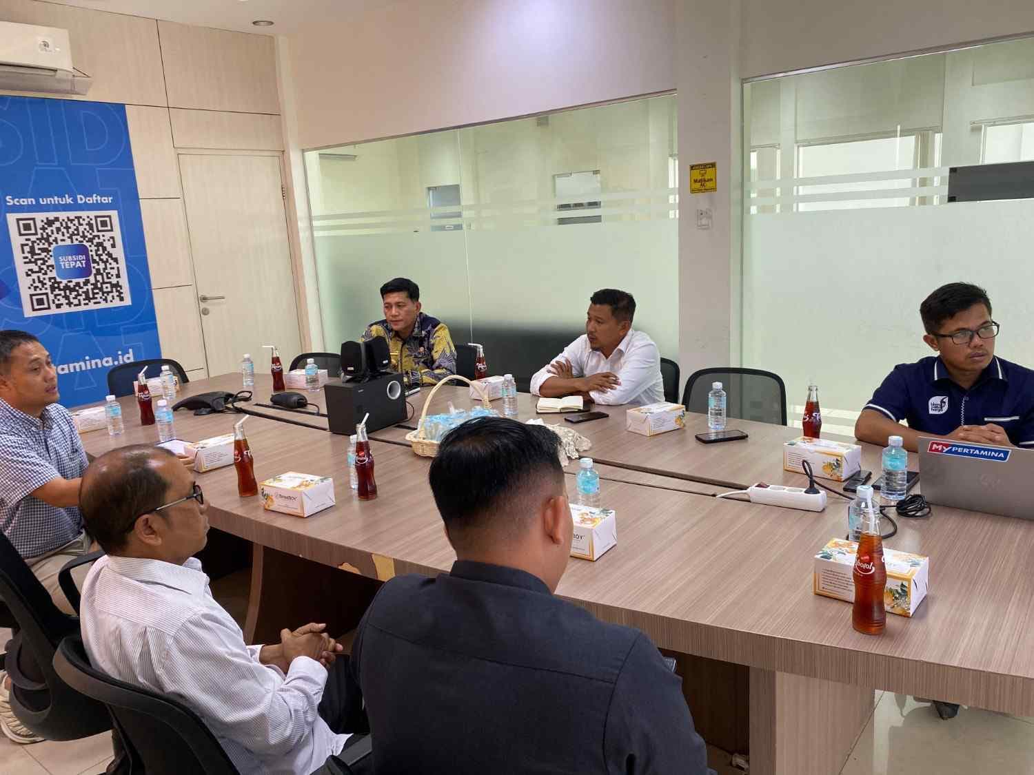 Pastikan Suplai BBM, Bupati Aceh Selatan Berkunjung ke Kantor Pertamina Wilayah Aceh
