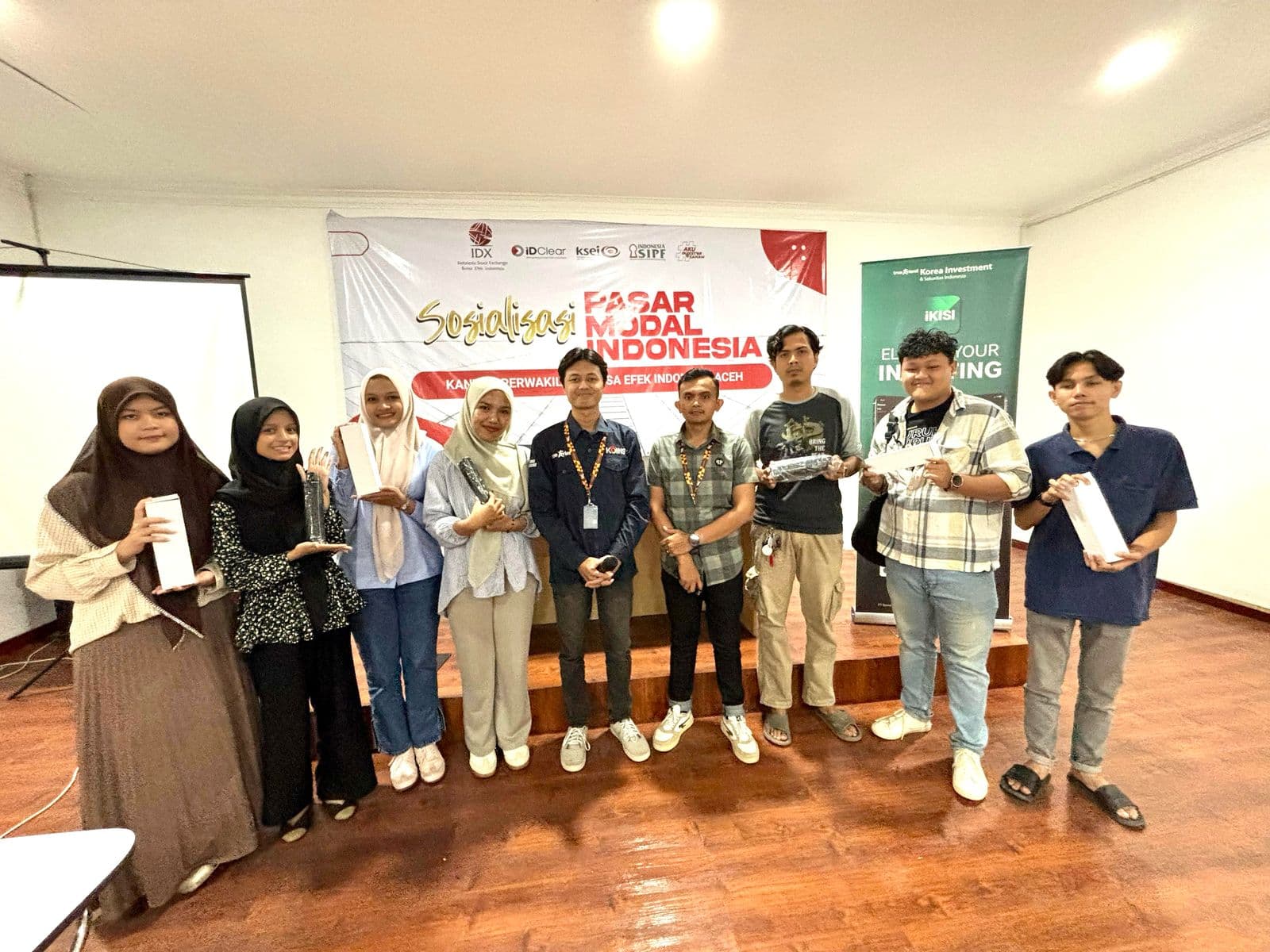Senyum Anak Nusantara Gelar Rapat Kerja dan Sosialisasi Pasar Modal Indonesia Bersama Korea Investment & Sekuritas Indonesia
