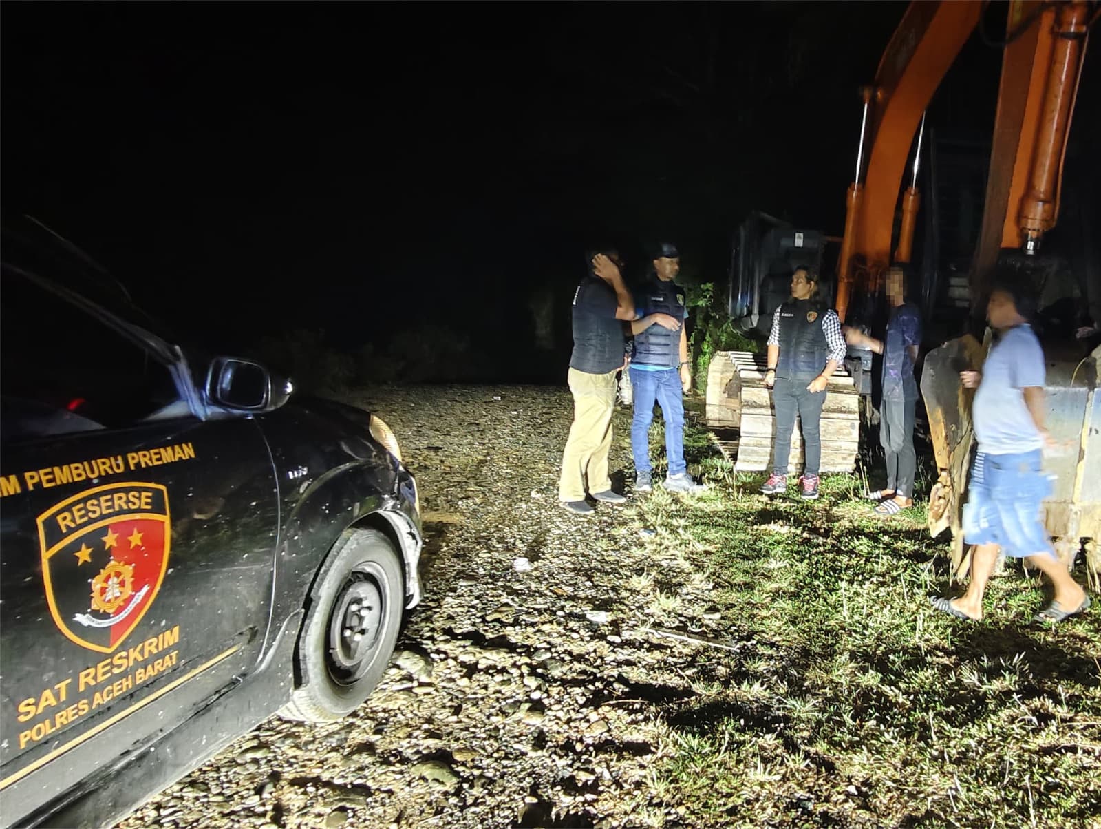 Empat Pemuda di Aceh Barat Diamankan Pihak Ke Polisian Terkait Dugaan Premanisme di Woyla Timur